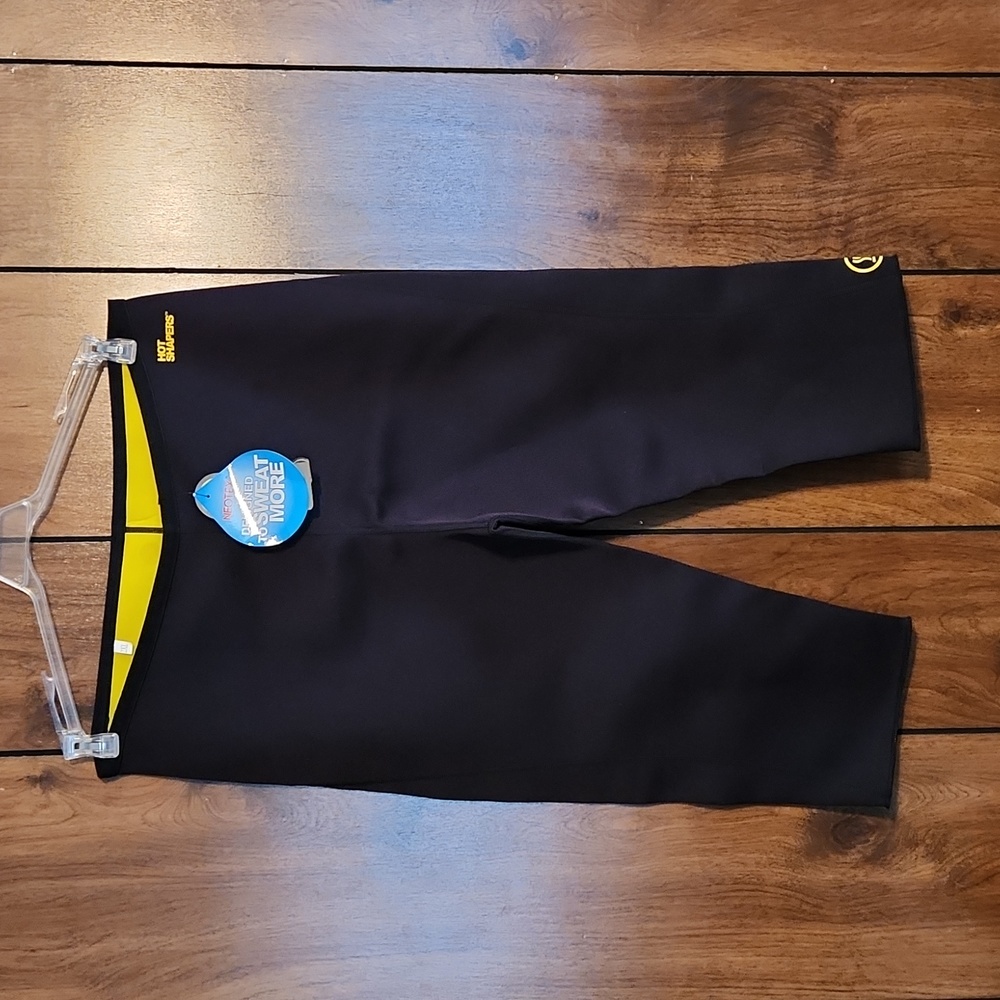 NWT Hot Shapers Slimming Capri Pants Hot Sweat Sauna Size XL/1X